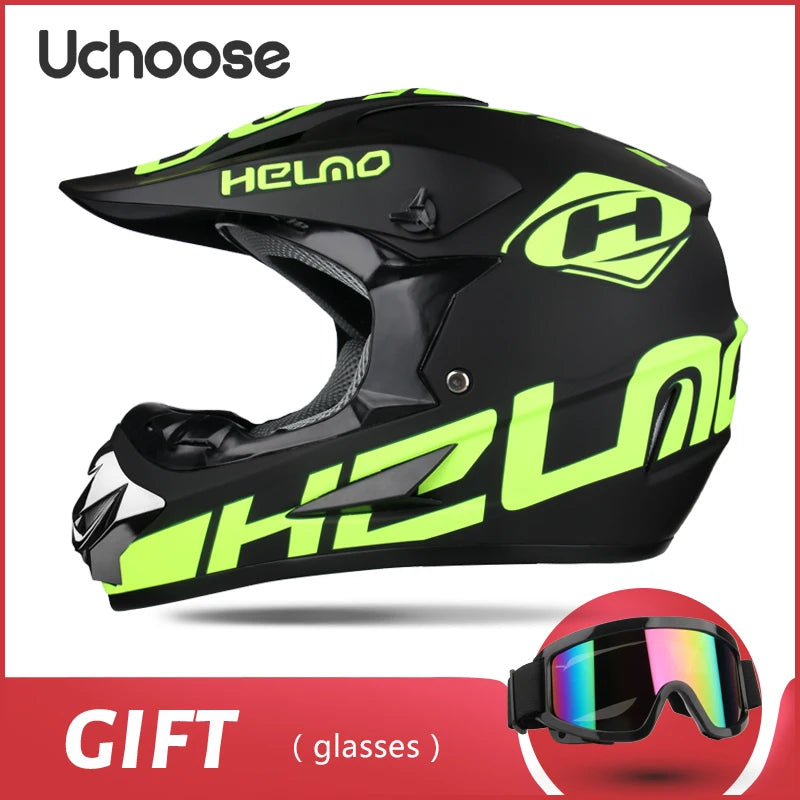 Full Face Motocross Helmet – MTB, Off-Road, Racing & Downhill Riding