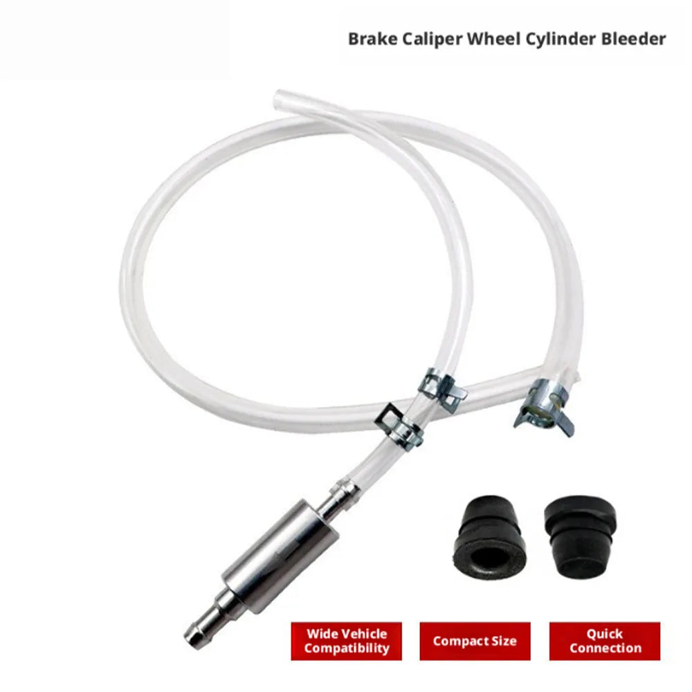 Brake Fluid Bleeder Hose with One-Way Non-Return Check Valve – Brake Bleeding Tools for Auto Car Motorcycle Brake & Clutch Bleeder Hose Pipe Kit – $10