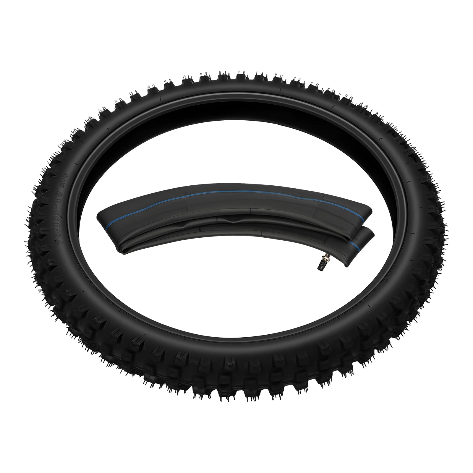 Dirt Bike Tires – 70/100-19 Front Tire with Inner Tube