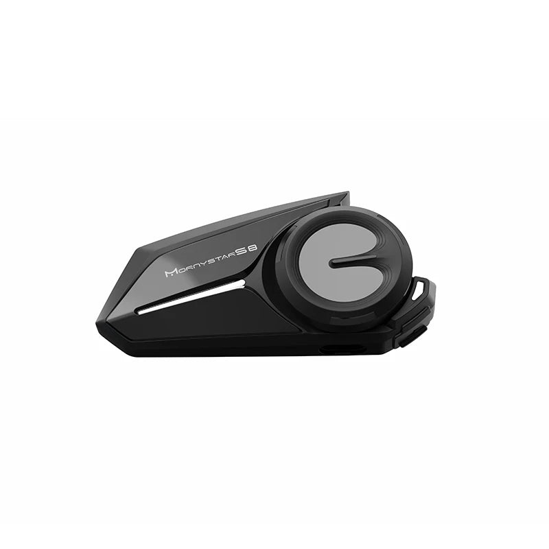 Mornystar S8 Motorcycle Bluetooth Intercom – 6-Rider Music Sharing