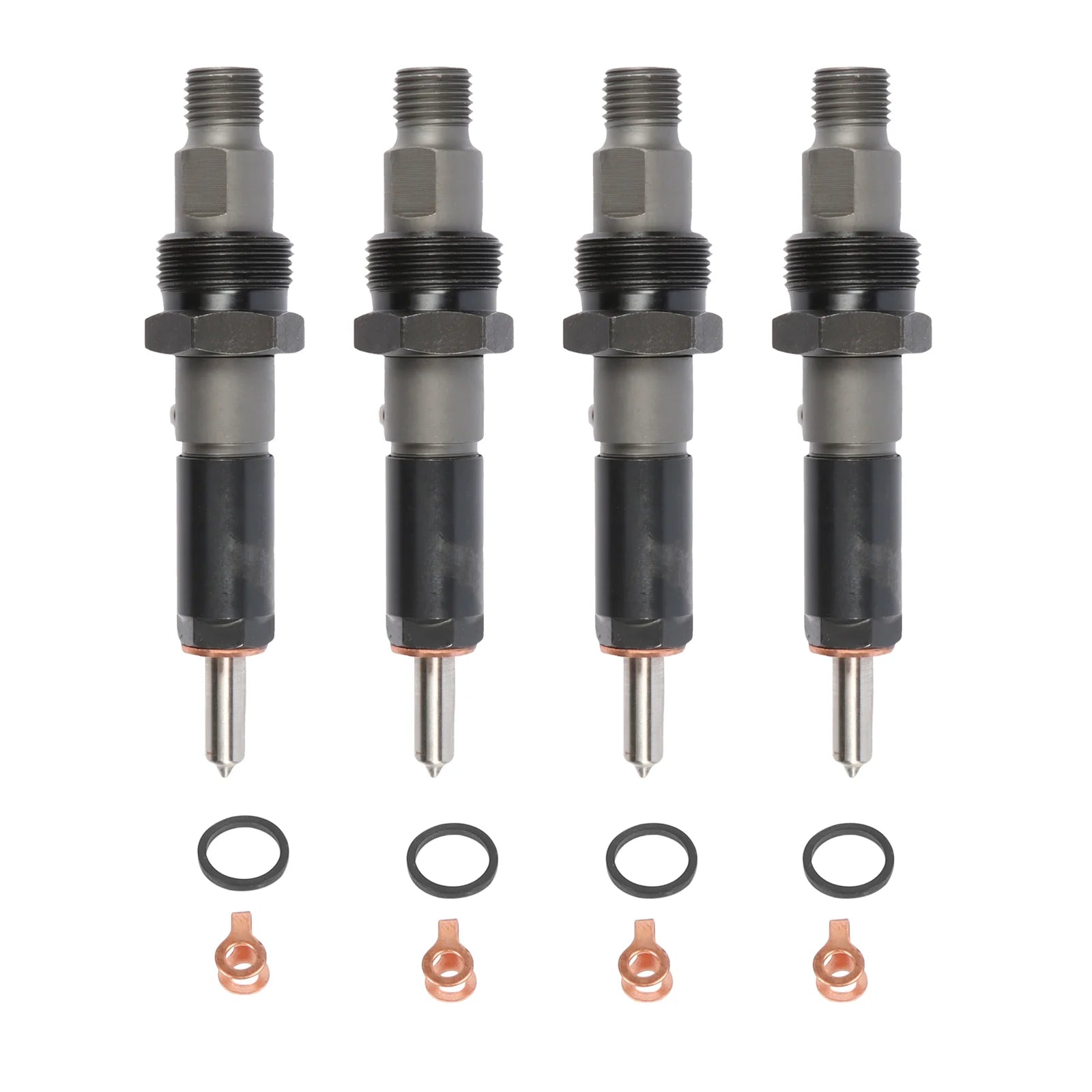 4pcs NEW Fuel Injectors NozzleS 3932123 Replacement for Cummins 4BT 3.9L Diesel Engine Truck with 3 Months Warranty