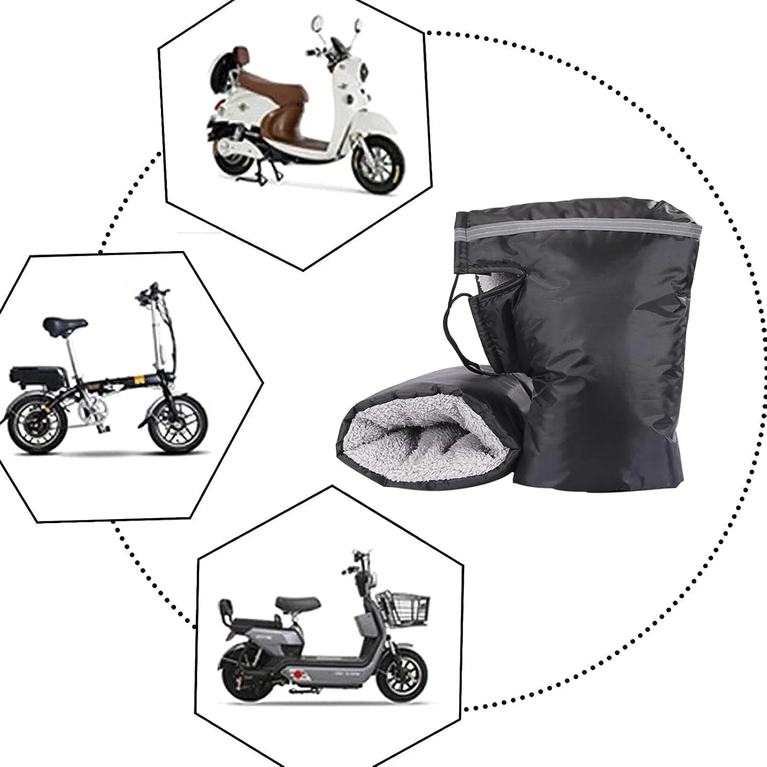 Universal Handlebar Muffs Winter Warm