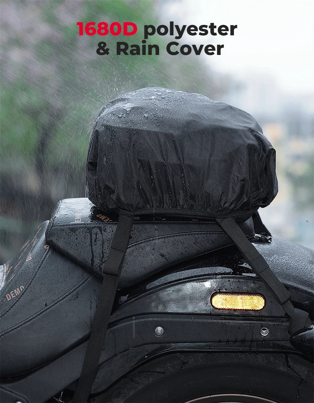Motorcycle Backpack – KEMIMOTO Waterproof 7L–12L Expandable Riding Bag