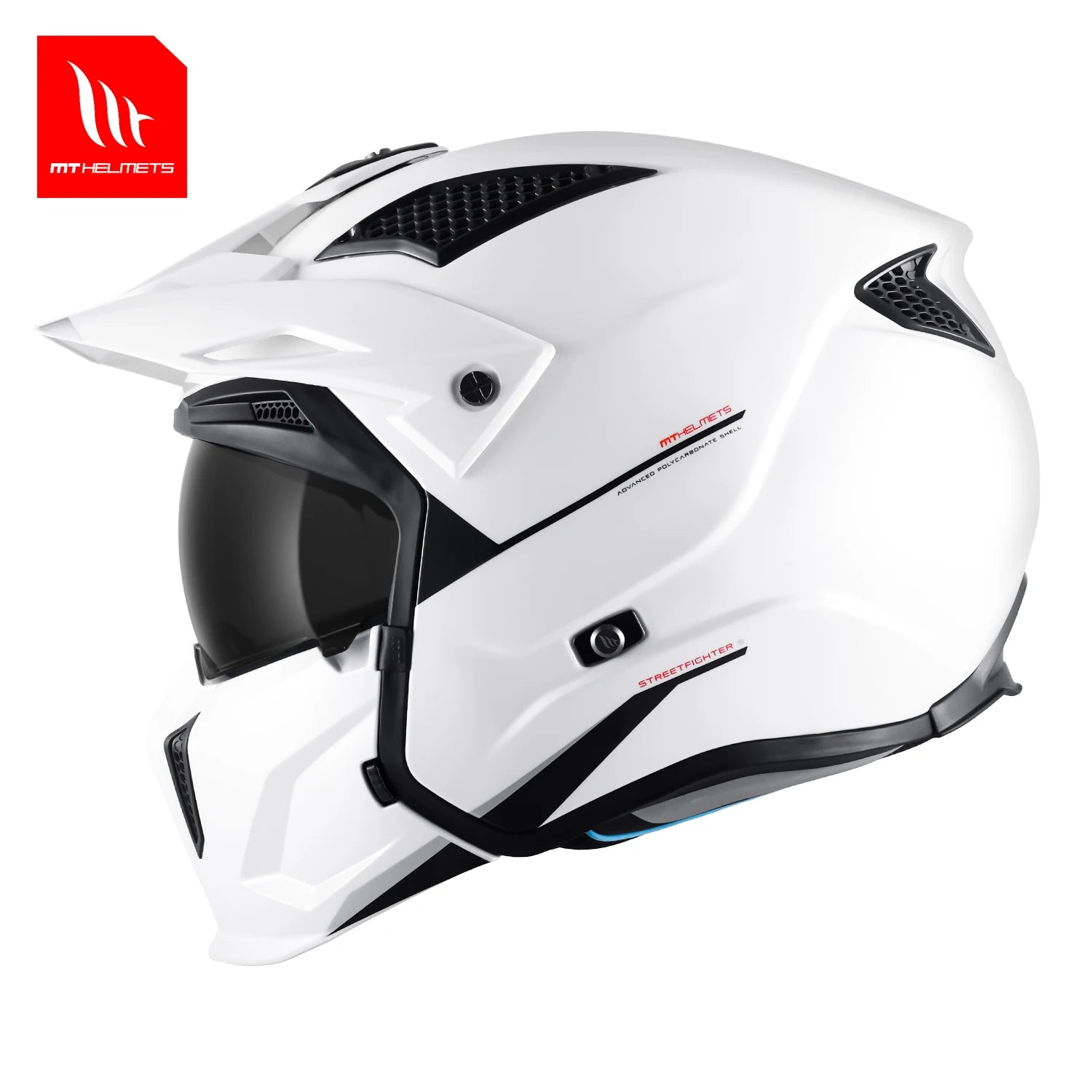 Modular Helmets – MT Streetfighter SV Full Face Motorcycle Helmet, ABS Shell, All-Season
