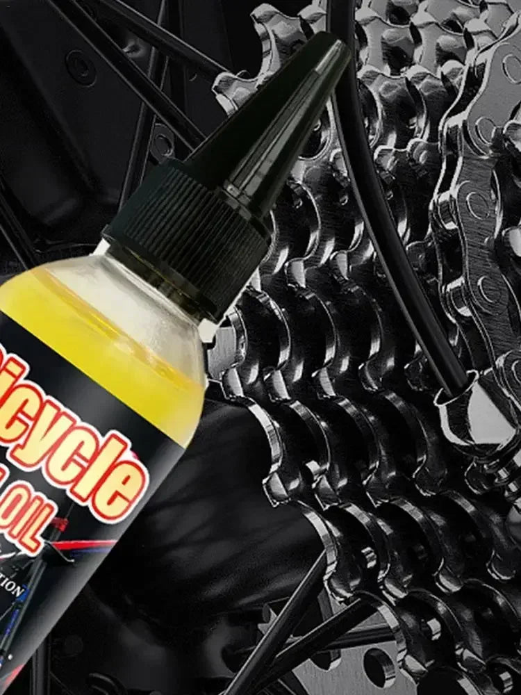 Bicycle & Motorcycle Chain Lube Dry Lube Oil – MTB Road Bike Mountain Bike Fork Flywheel Chain Cycling – 100ml / 200ml / 300ml – $12–20
