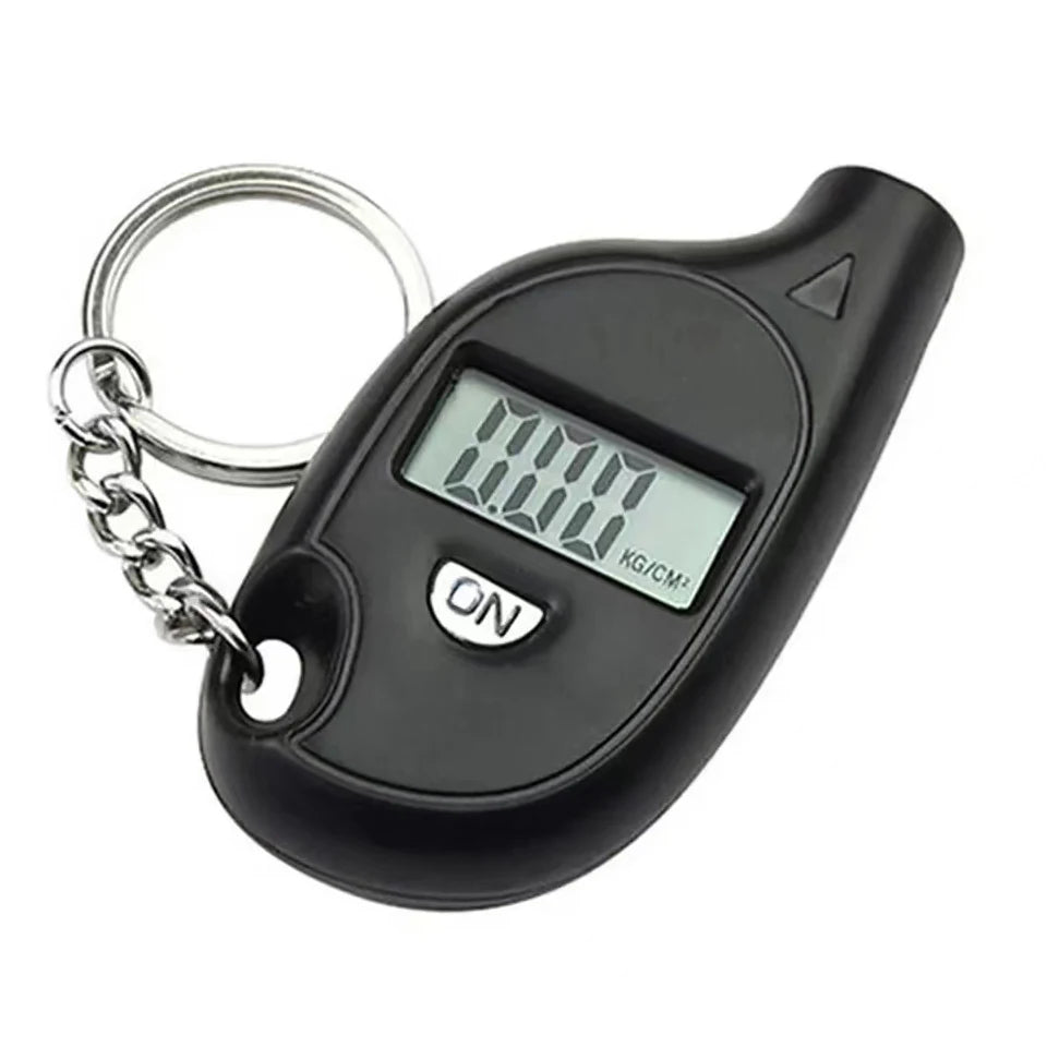 Digital Tire Pressure Gauge – LCD Display Tire Pressure Tester with Safety Alarm