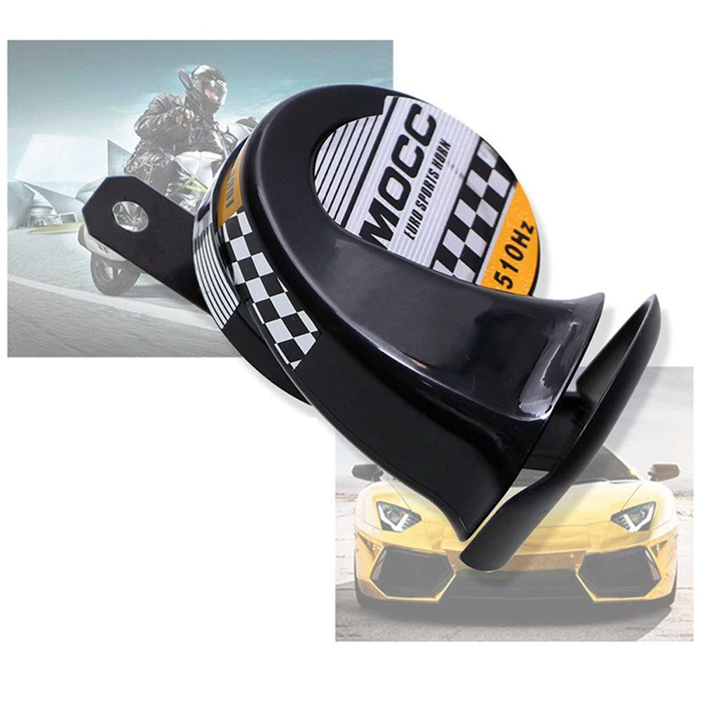 Motorcycle Horn – 12V 130dB Super Loud Snail Horn