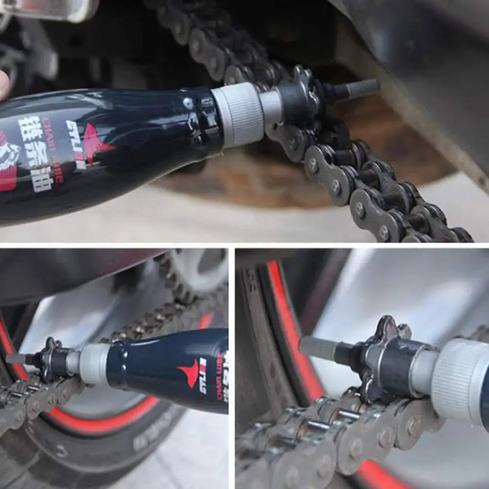 Motorcycle Chain Lubricant Oil 120ml – Anti-Rust Anti-Wear Dust-Proof High-Temp – On-Road & Off-Road – 1 / 2 / 3 / 4 / 5 / 10 Bottle Bundles – $25–128