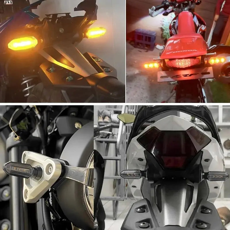 LED Turn Signal Bulbs – 8mm Mini Flashing Motorcycle Indicator Lights