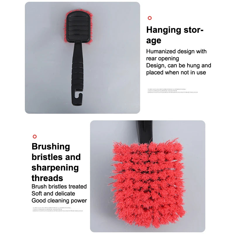 Car Wheel Tire and Motorcycle Cleaning