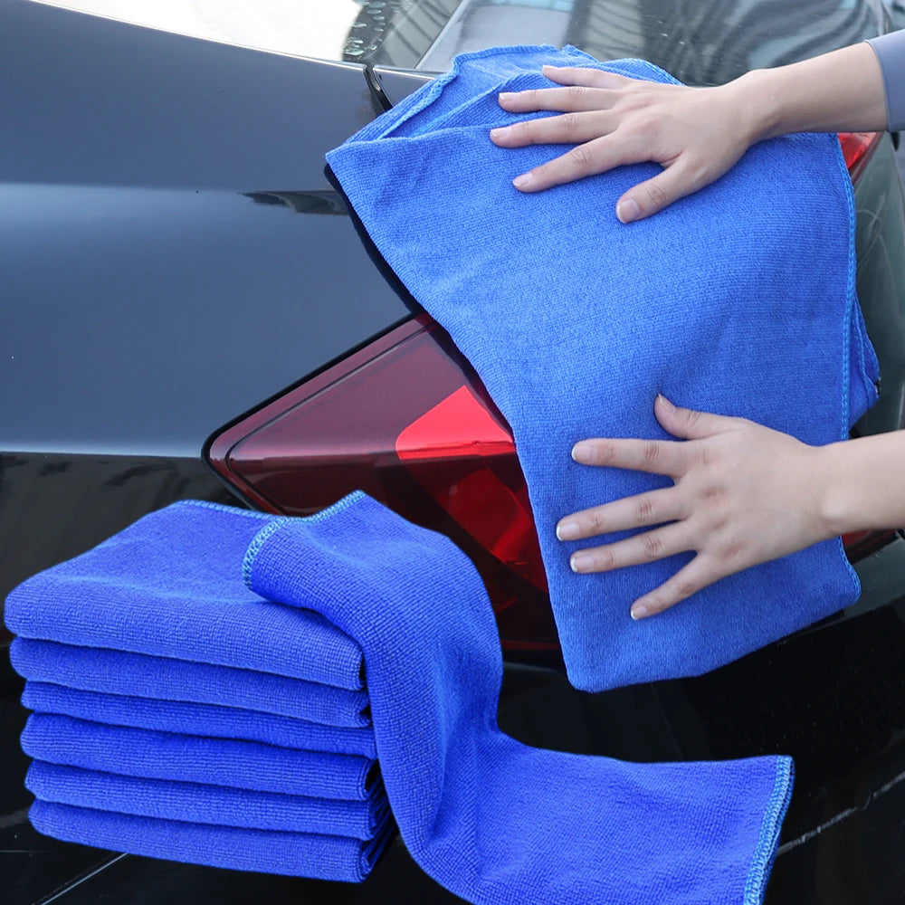 Microfiber Car and Motorcycle Cleaning