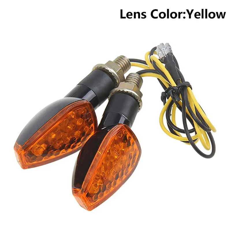 LED Turn Signal Bulbs – 12V Amber 10mm Universal Motorcycle Indicator