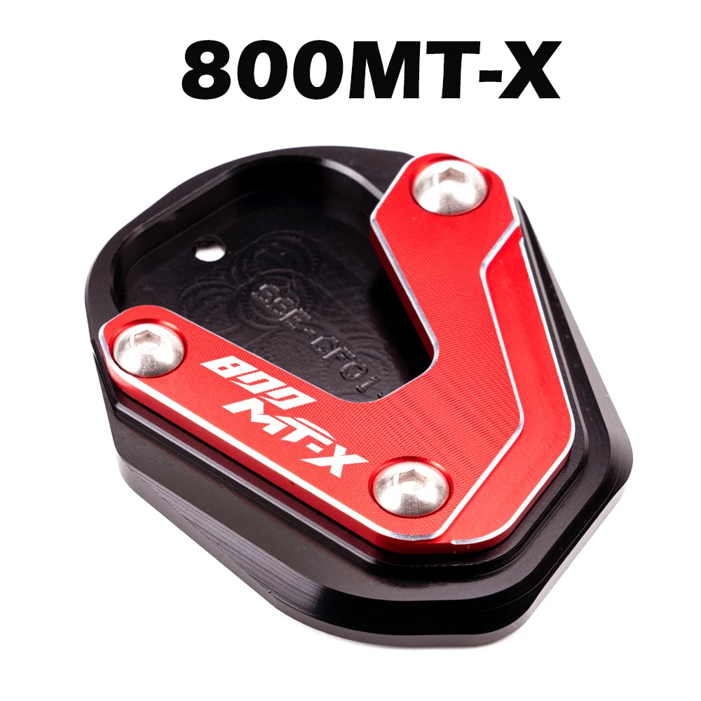 For CFMOTO 450MT 800MT 800MT-X MT450 MT800 MT 450 800 MTX 800MTX Motorcycle Accessories Kickstand Pad Side Stand Foot Extension – MOWOK CNC Aluminum Anodized Gold Blue Grey Red Sky Blue Black