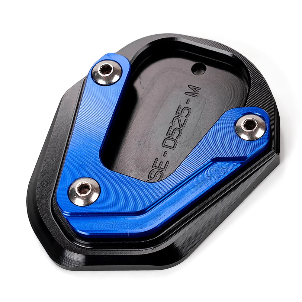 For Loncin Voge DS525X DS900X DS625X Accessories Motorcycle Stand Extension Kickstand Pad DS 525X 900X 625X DSX 525 900 525DSX – MOWOK CNC Aluminum Gold Sky Blue Grey Red Blue Black