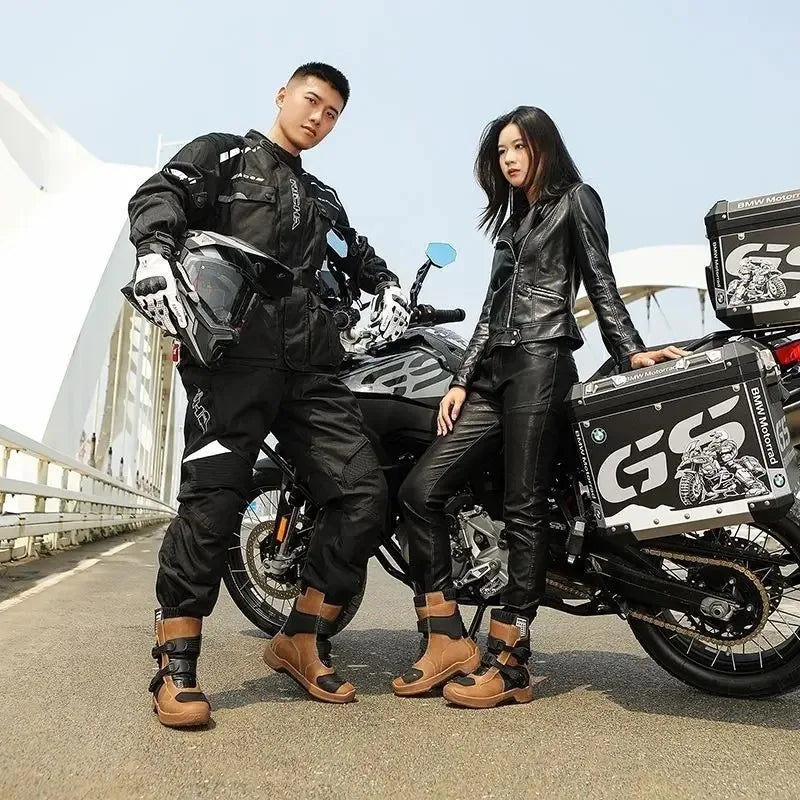 Riding Boots – Waterproof Anti-Slip Off-Road Motorcycle Boots for Outdoor Riding