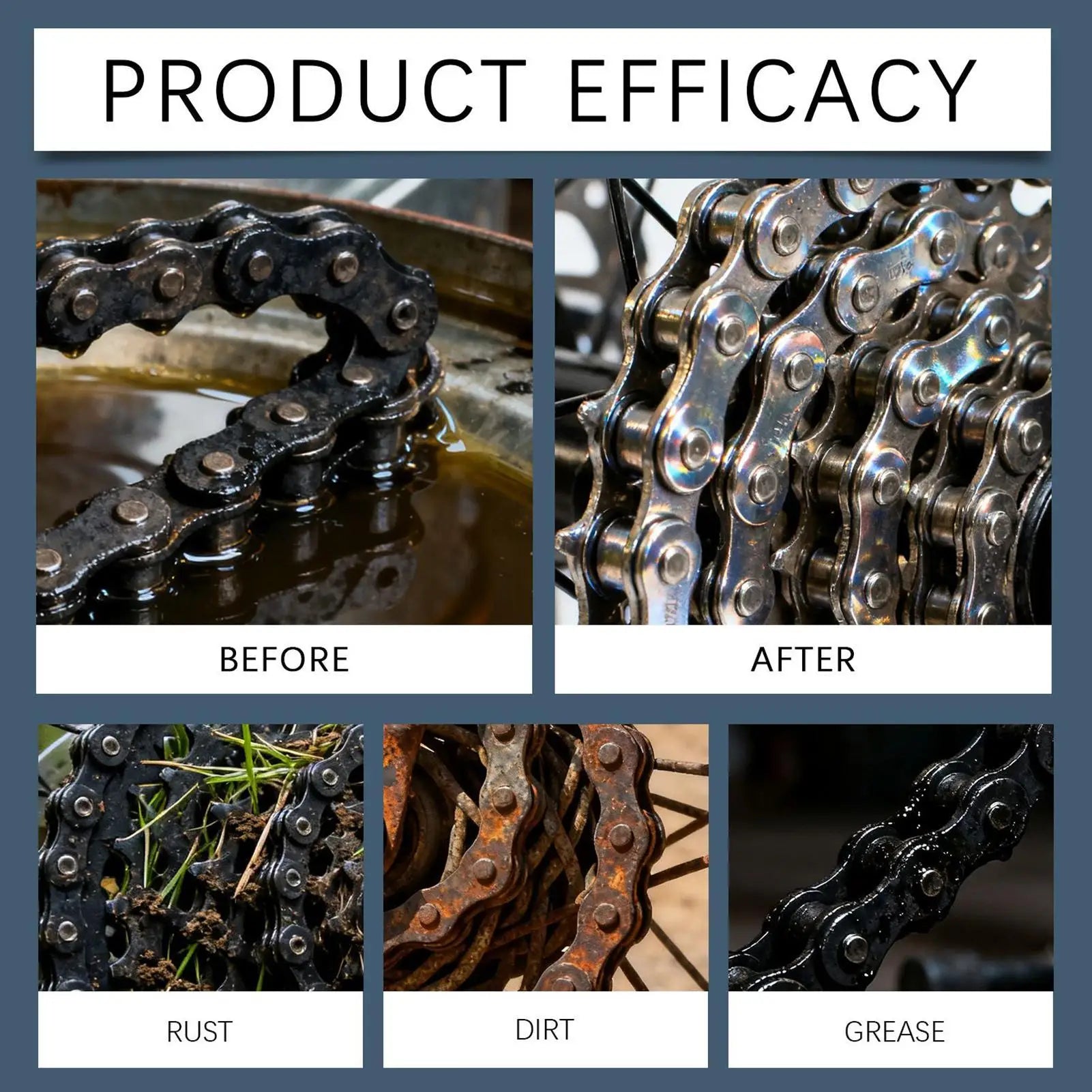 Bike Chain Lube Wax-Based 120ml – MTB Bicycle Lubricant Dry & Wet Conditions Motorcycle Chain Maintenance – $20
