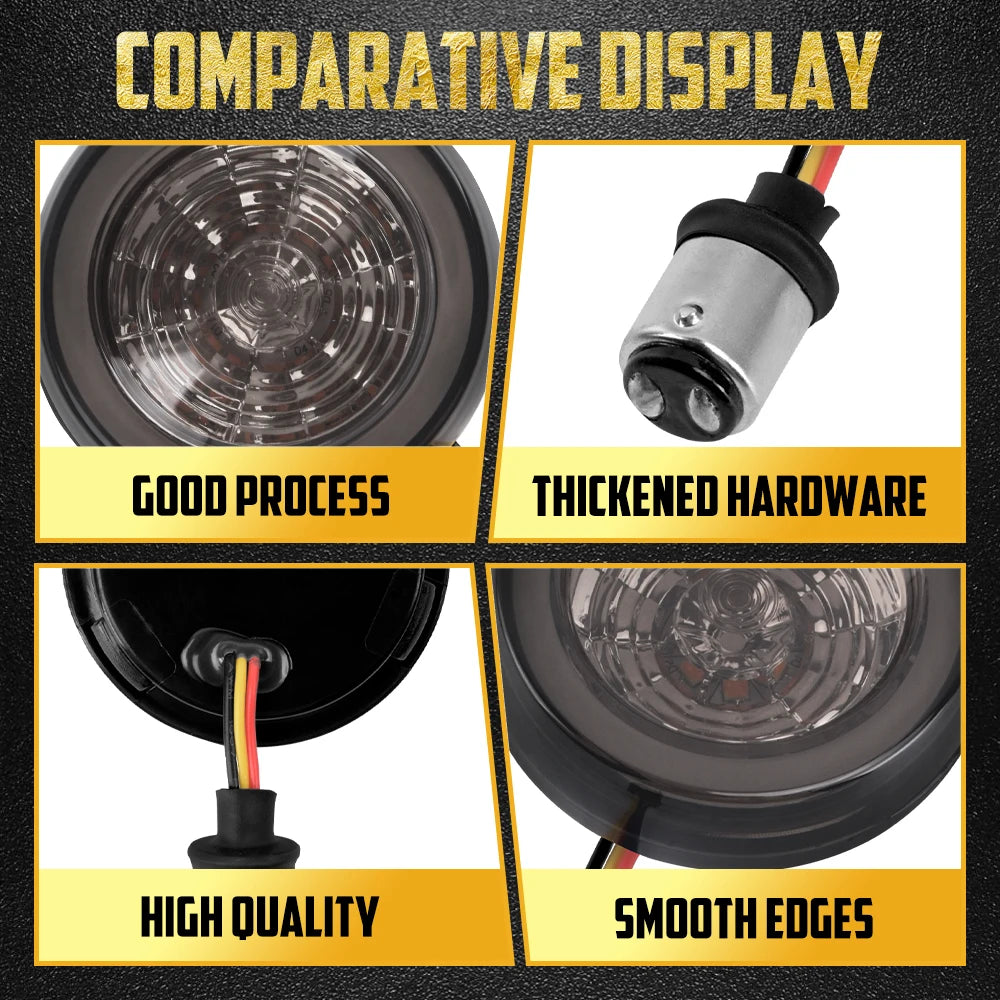 LED Turn Signal Bulbs – 1157 LED Indicator Light for Harley-Davidson