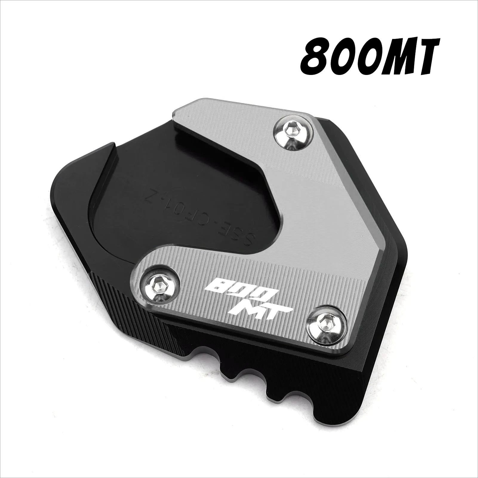 For CFMOTO 800MT CF 800 MT-X 1000 1000MTX 1000 MTX 2025 2026 Motorcycle Accessories Foot Kickstand Pad Side Stand Extender Plate – ZEXDDI Aluminum Gold Red Blue Sky Blue Grey Black