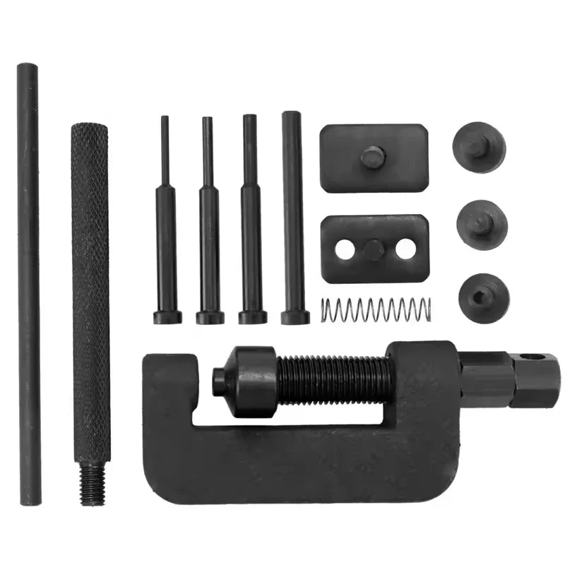 13-Piece Bicycle & Motorcycle Chain Removal & Breaker Tool Kit – Pins 2.2/2.9/3.8mm – Red Box – 780g – $39