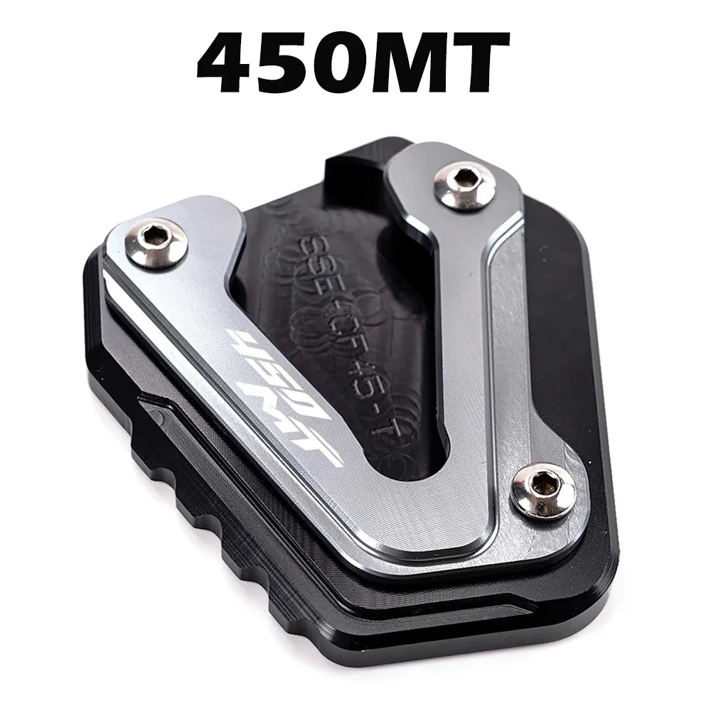 For CFMOTO 450MT 800MT 800MT-X MT450 MT800 MT 450 800 MTX 800MTX Motorcycle Accessories Kickstand Pad Side Stand Foot Extension – MOWOK CNC Aluminum Anodized Gold Blue Grey Red Sky Blue Black