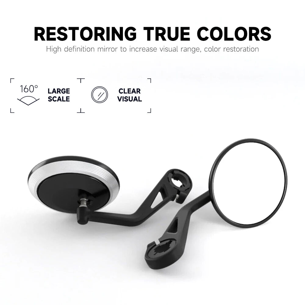 RUNNING PANTHER Triumph Motorcycle Mirror Handlebar Bar-End Rearview Mirror Pair for Street Triple 765 765RS 765R S Speed Triple Rocket 3 Bobber T120 Daytona 660 675