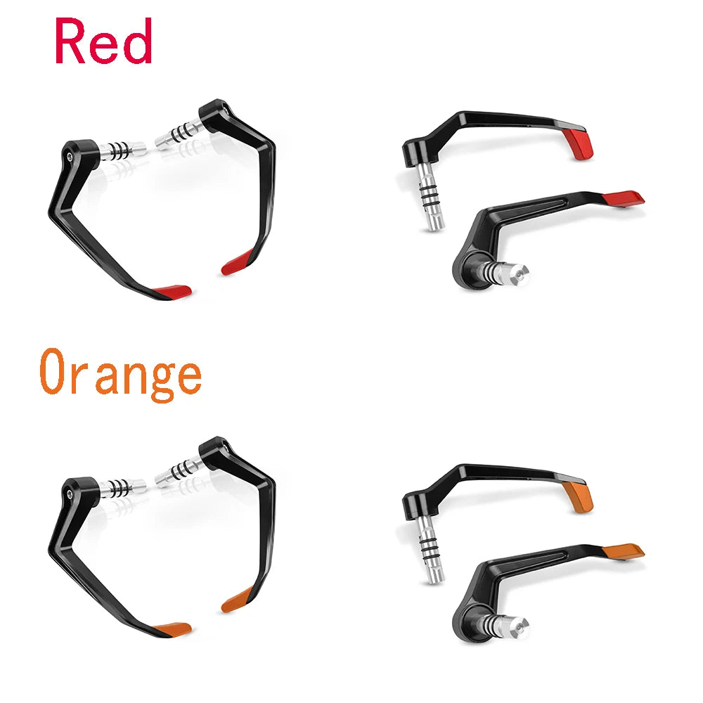Universal 7/8" 22mm Handlebar Brake & Clutch Lever Guard – CNC Aluminum – Kawasaki / Honda / Yamaha / BMW / Suzuki / Ducati – 7 Colors – $42–$47