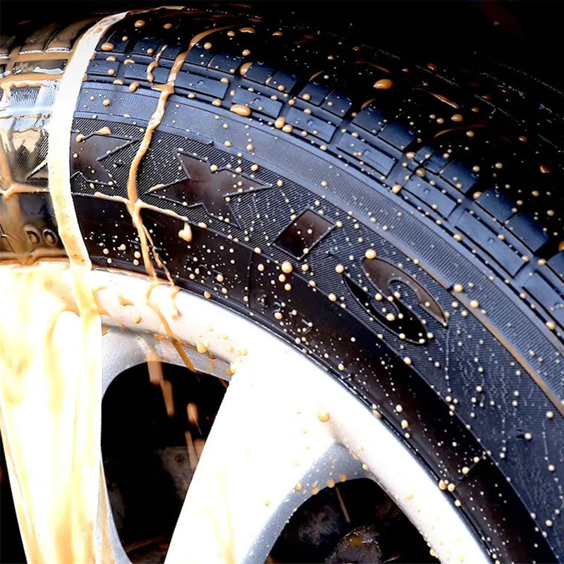 Tire Shine Coating Spray – Waterproof Anti-UV Anti-Crack Dust Repellent Gloss Renovator – Tire Plastic Leather – $12–25