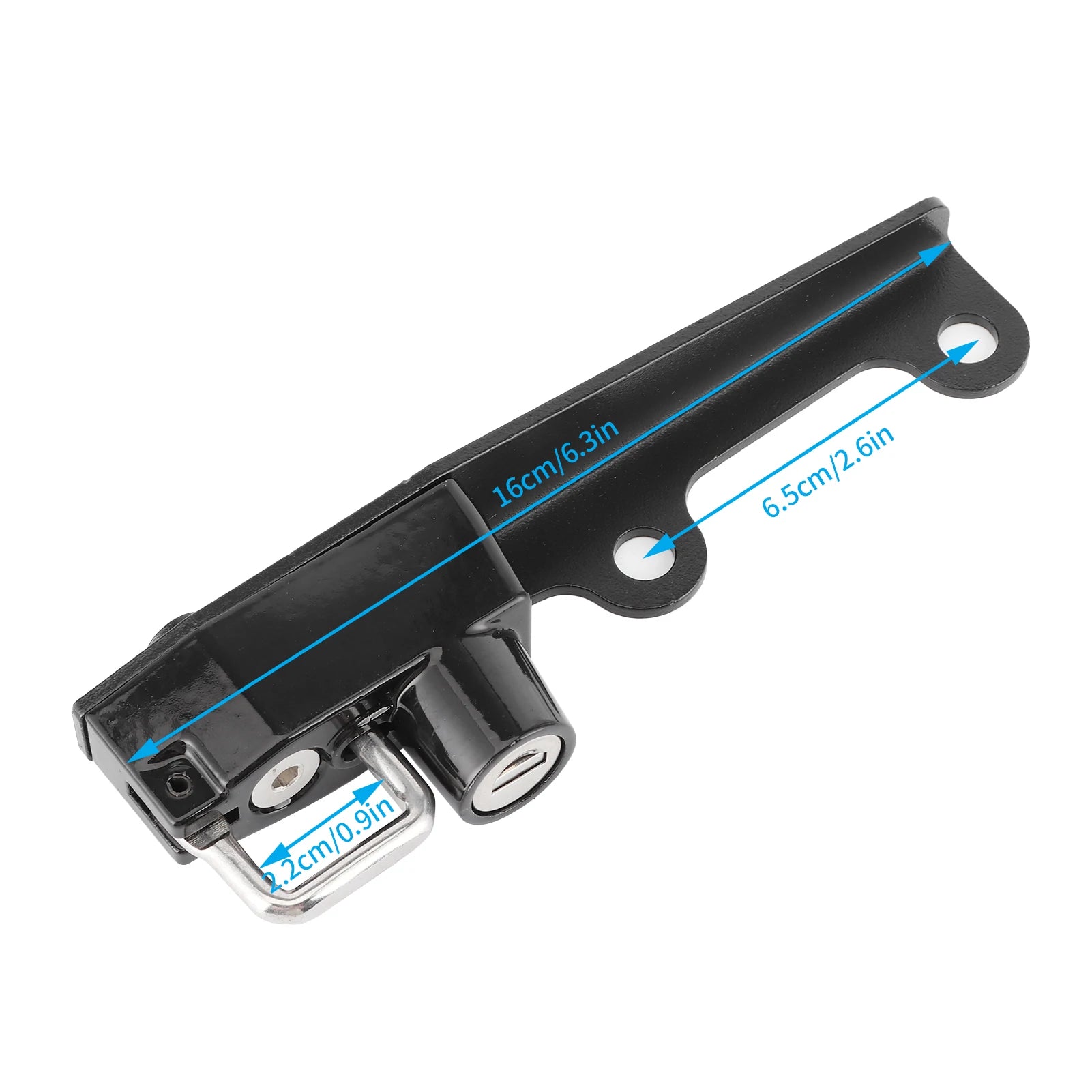 Motorcycle Helmet Lock AntiTheft Stainless Steel W/2 Keys Fit for Ducati Panigale V4/V4S 2018