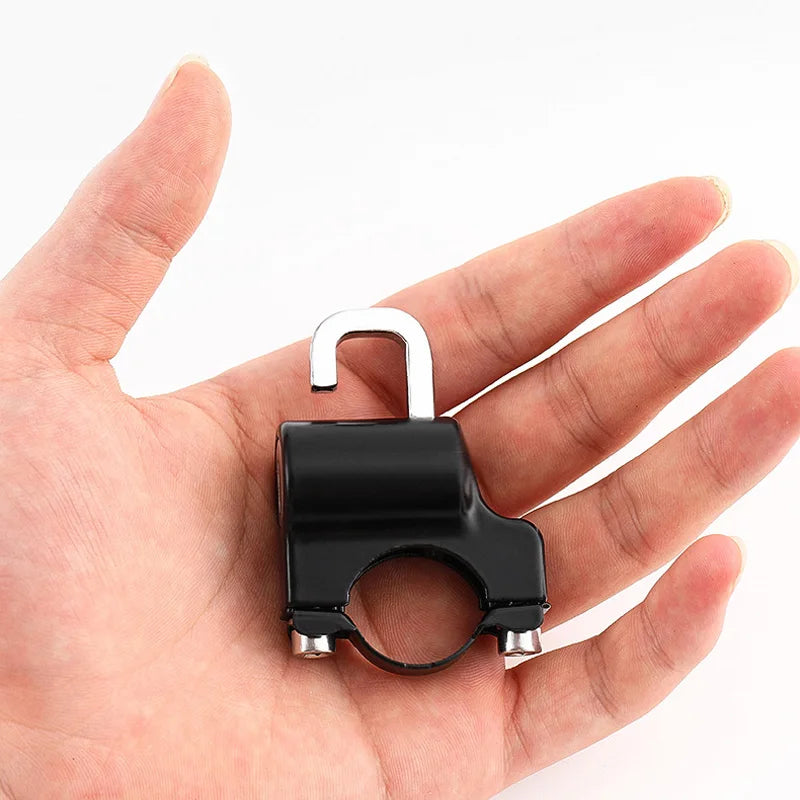 Universal Motorcycle Helmet Lock Anti-Theft Bicycle Bike Anti-theft Security Fixed Lock Metal Multi-function Moto Accessories