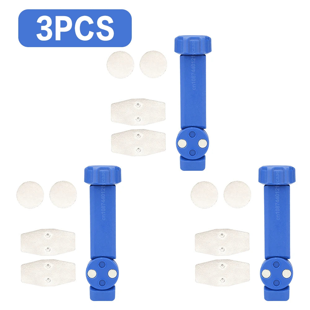 2-in-1 Bicycle Brake Pad Spreader Tool – Brake Bleeding Tools Durable PA6 Carbon Steel 360° Rotatable Hydraulic Disc Brake Caliper Piston Reset – 1 / 2 / 3 / 4 / 6 PC – from $10