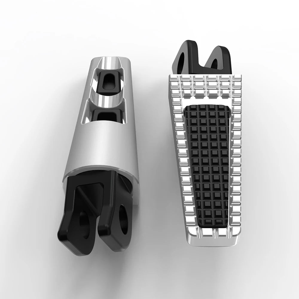 Kawasaki Z650 Anniversary / Z650RS / Z1000SX / ZX-6R / ZX-9R Front Foot Pegs – Adjustable 360° or Straight – CNC Aluminum + Rubber – 7 Colors – $75–$90