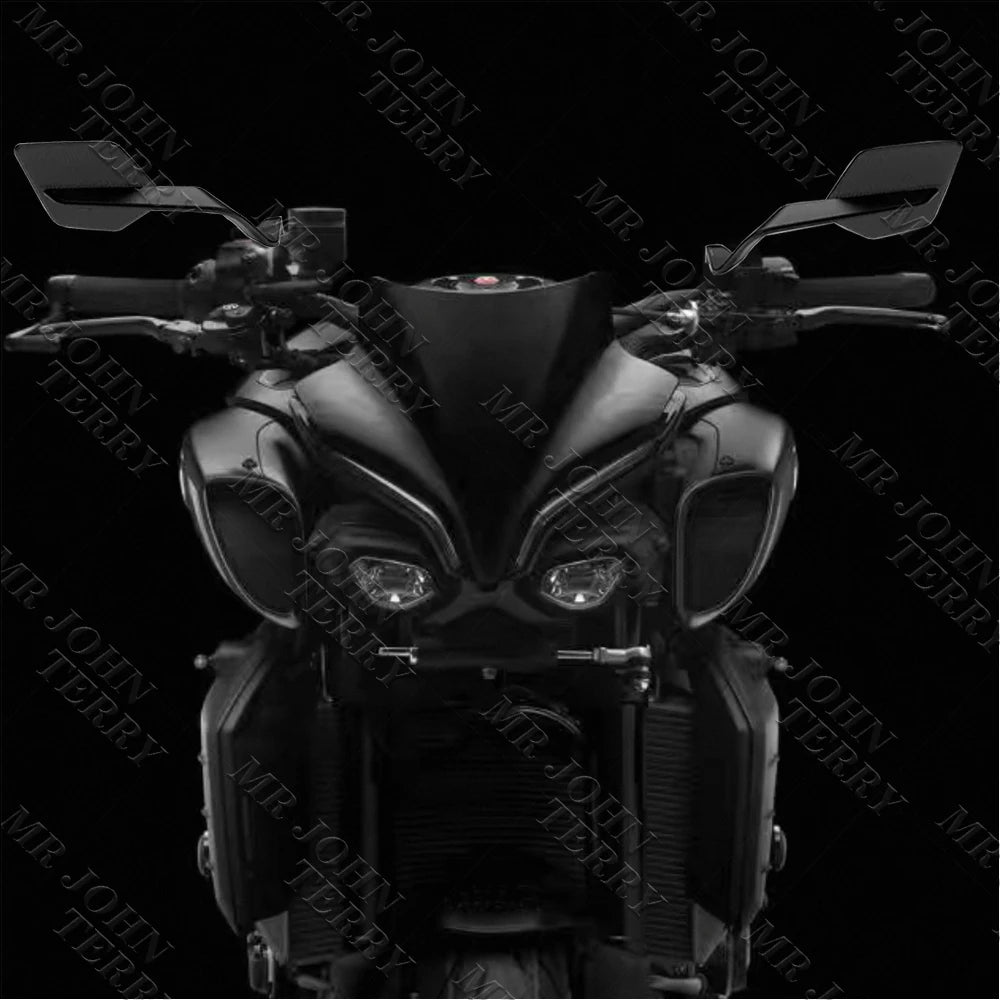 For YAMAHA MT 07 MT07 MT 09 MT09 SP MT 10 MT10 SP Motorcycle Mirrors Stealth Winglets Mirror Kits To Rotate Adjustable Mirrors