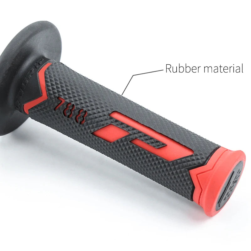 Motorcycle Handlebar Grips 7/8" 22mm 24mm Gel Rubber Universal Anti-Slip Racing Grips for ATV Dirt Pit Bike Motocross Scooter MTB Bicycle – 6 Colors