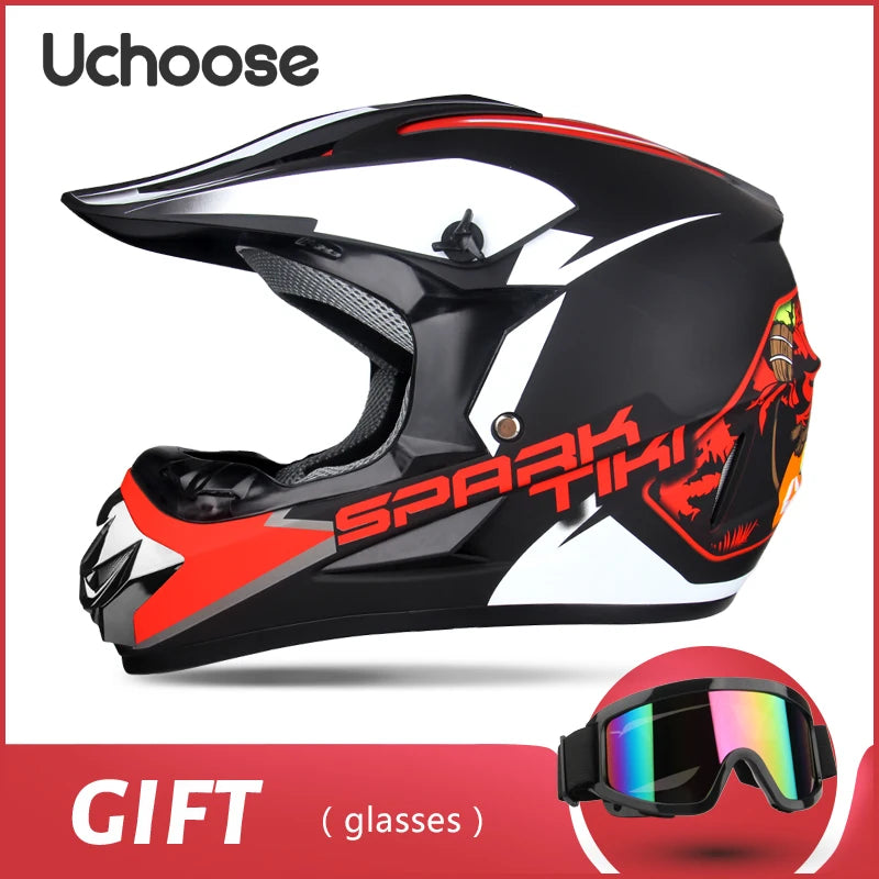 Full Face Motocross Helmet – MTB, Off-Road, Racing & Downhill Riding