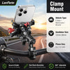 Aluminum Alloy Motorcycle Phone Mount – Mirror-Mount Shockproof 360° GPS Holder for Scooters & E-Bikes