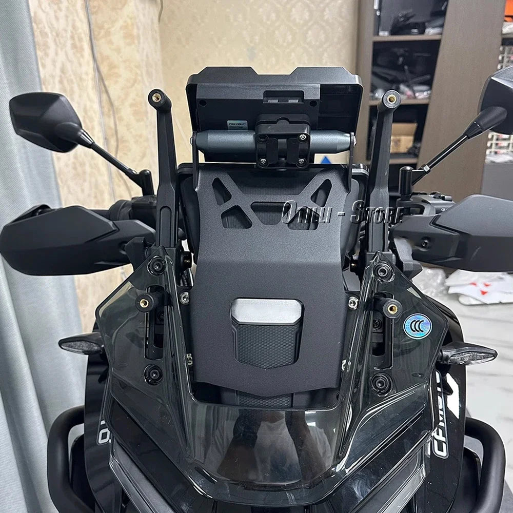 For CFMOTO 800MT 800mt 800 MT 2023 2024 2025 Motorcycle Front Wireless charging Mobile Phone Navigation Bracket GPS Mount