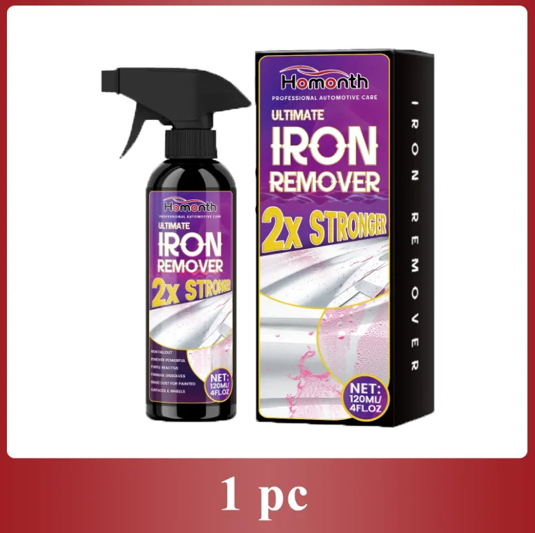 Car Cleaning Iron Remover and Rust Spray