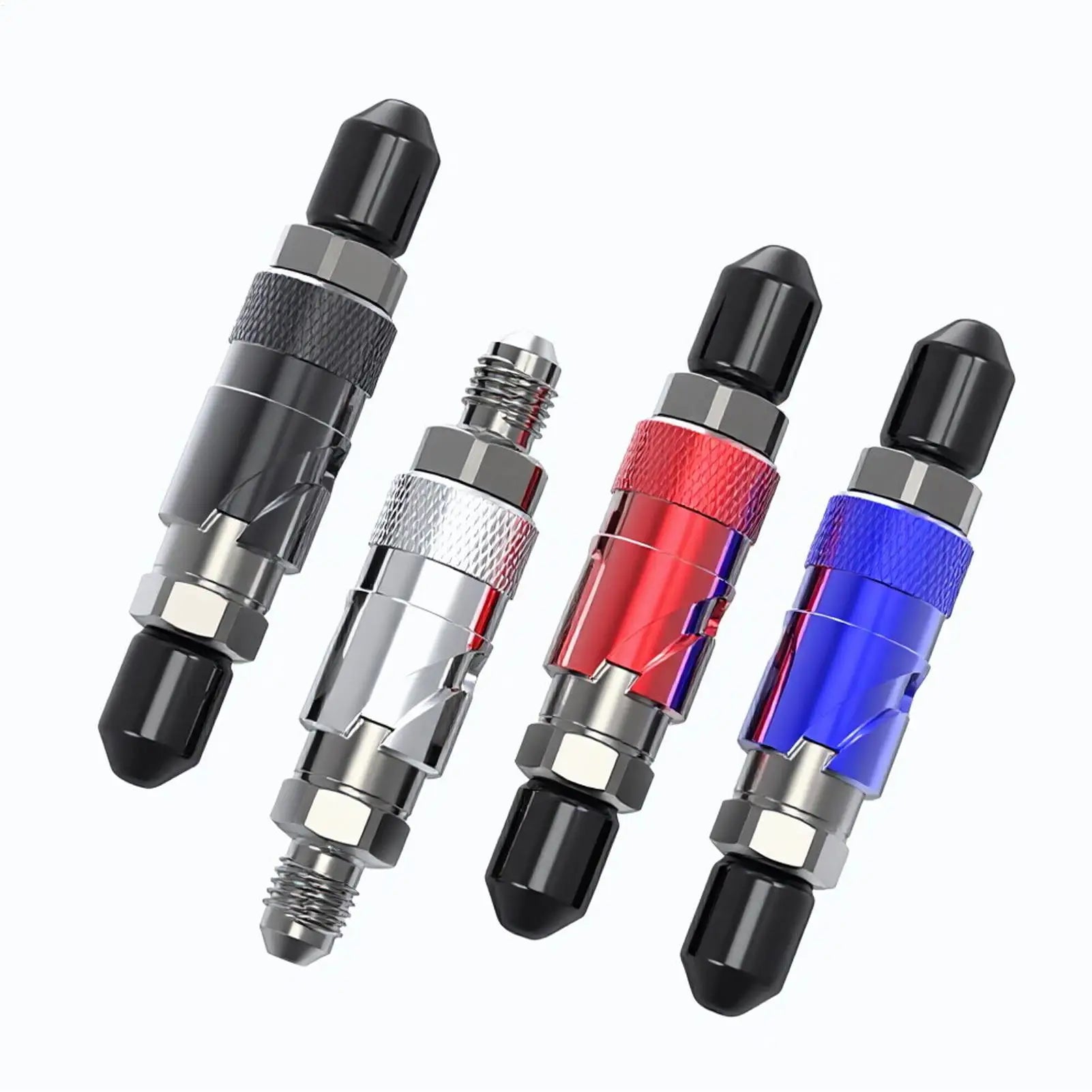 Motorcycle Brake Line Quick Disconnect Fitting – Brake Line Tools – Oil Cutoff Port Connector for Motorbike and Race Car Hydraulic Brake System – Red Silver Blue Black – from $29
