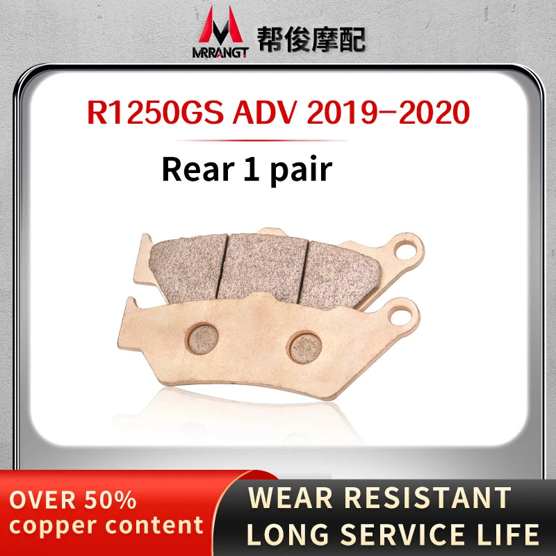 Sintered Metal Brake Pads for BMW R1200GS R1200RT R1250R R1250RT R1250SE R1250LE R1250GS ADV – Brake Pad Tools – Front / Rear – from $18