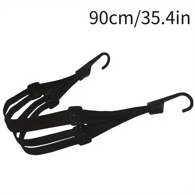 Bungee Straps – Adjustable Elastic Motorcycle Helmet & Luggage Strap