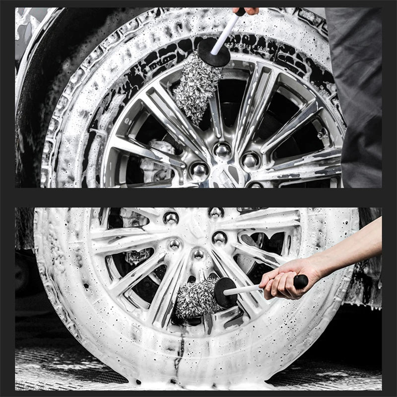 Microfiber Wheel Detailing Brush Bike