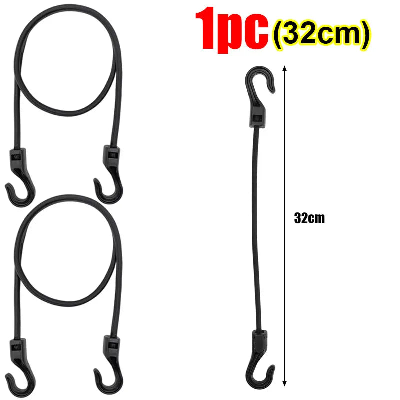 Bungee Straps – Heavy Duty Elastic Tie Down Straps with Hooks