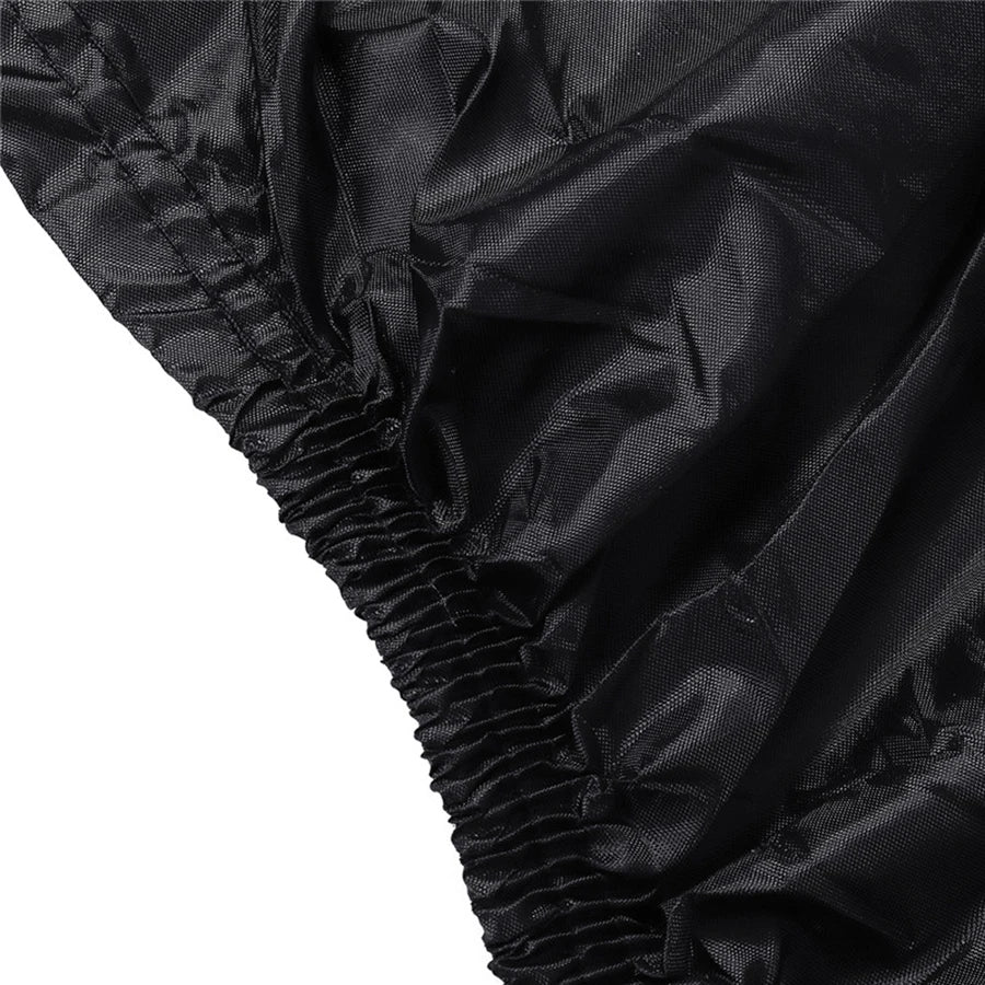 AutoJUSHIDAHAO Universal Outdoor UV Protector Waterproof Motorcycle Cover Bache Funda Moto Scooter Bicycle Case S M L XL 2XL 3XL 4XL – 190T Polyester PU Waterproof Dustproof Anti-UV Anti-Scratch