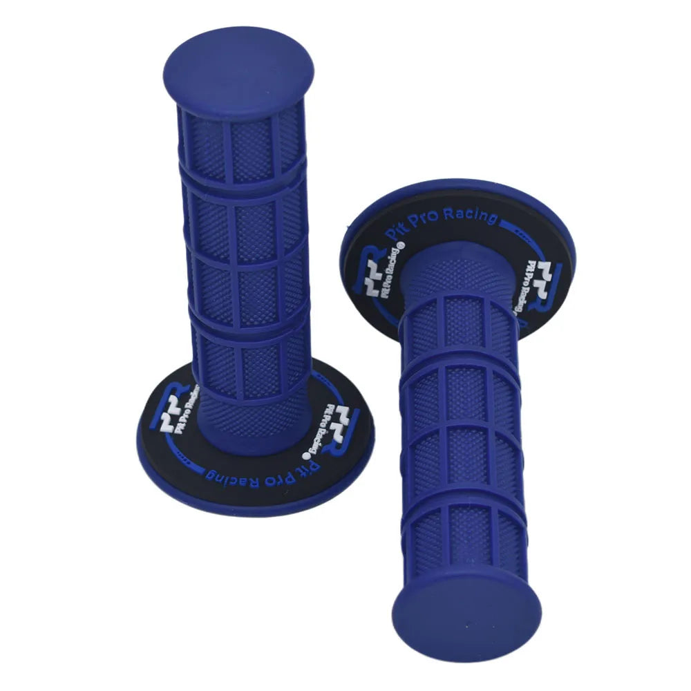 Pit Pro Racing Dirt Bike Handlebar Grips Colourful Soft Rubber Left 22mm Right 24mm Universal Anti-Slip Racing Grips for Pit Bike Motocross ATV Motorcycle – 21 Colors Ships from US/AU/DE (1 Pair)
