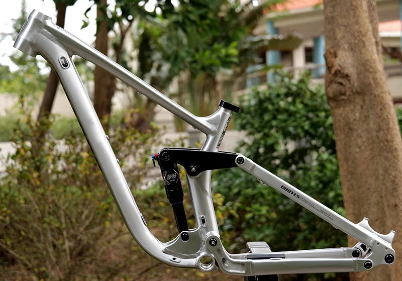 Bicycle Full Suspension Frame Soft Tail Trunnion MTB  Enduro  DH XC AM Mountain Frame  29/27.5ER Boost12*148mm Inner Cable DPD