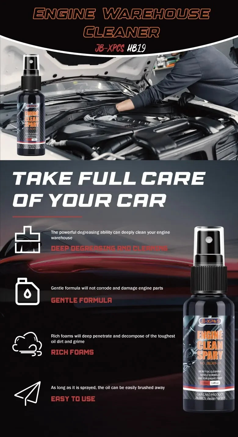 LHB-19 Motorcycle and Car Engine Bay