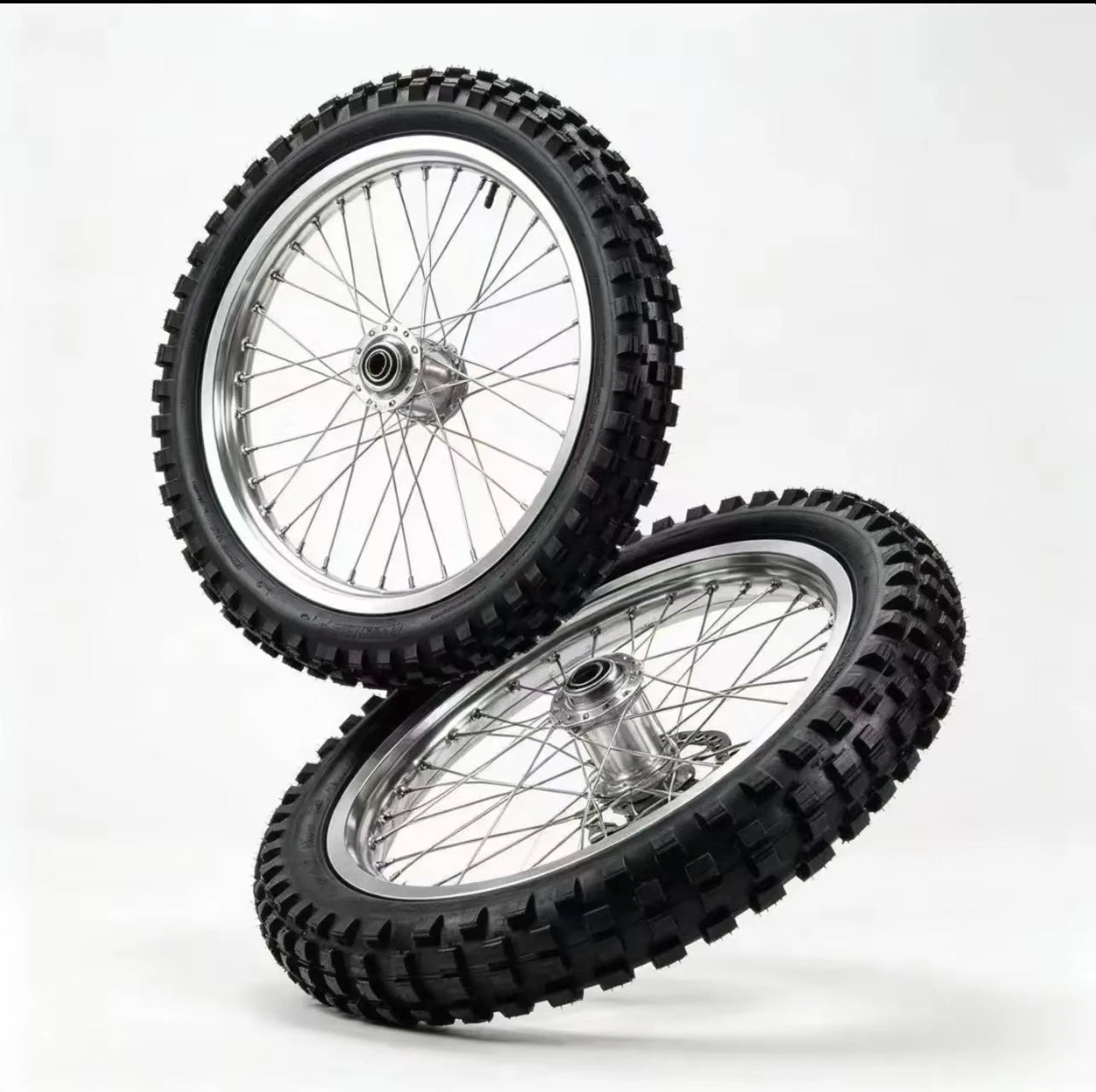 High-Performance Off-Road Wheel Set for Surron Light Bee / LBX – 70/100-19 Front & 90/100-16 Rear Knobby Tires
