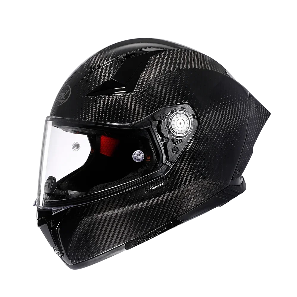 Carbon Fiber Helmets – Lightweight Genuine Carbon Fiber Full Face Motorcycle Helmet, DOT Approved for Men & Women