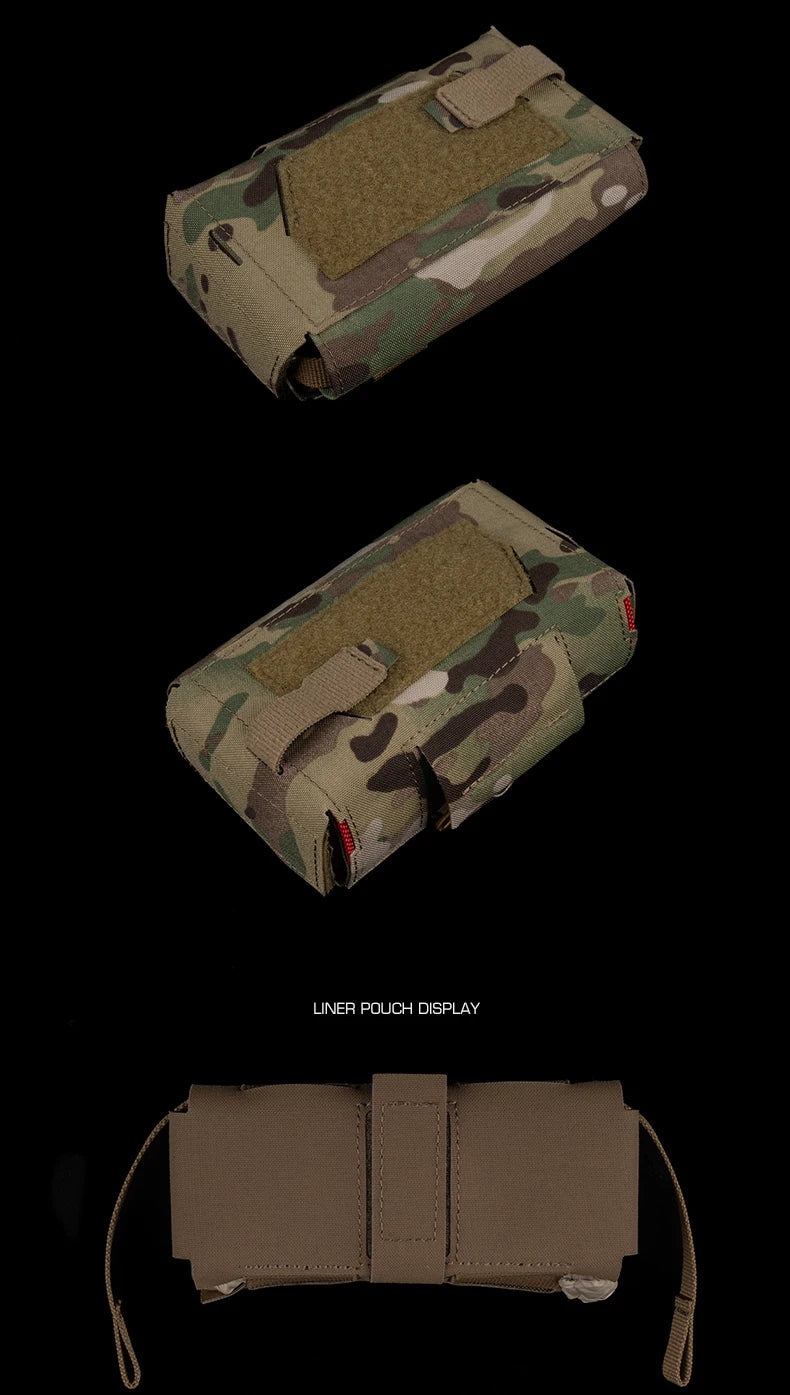 Tactical MD2 Compact Medical Pouch V3 IFAK MOLLE First Aid Trauma Kit for Hunting Camping Patrol Motorcycle Survival