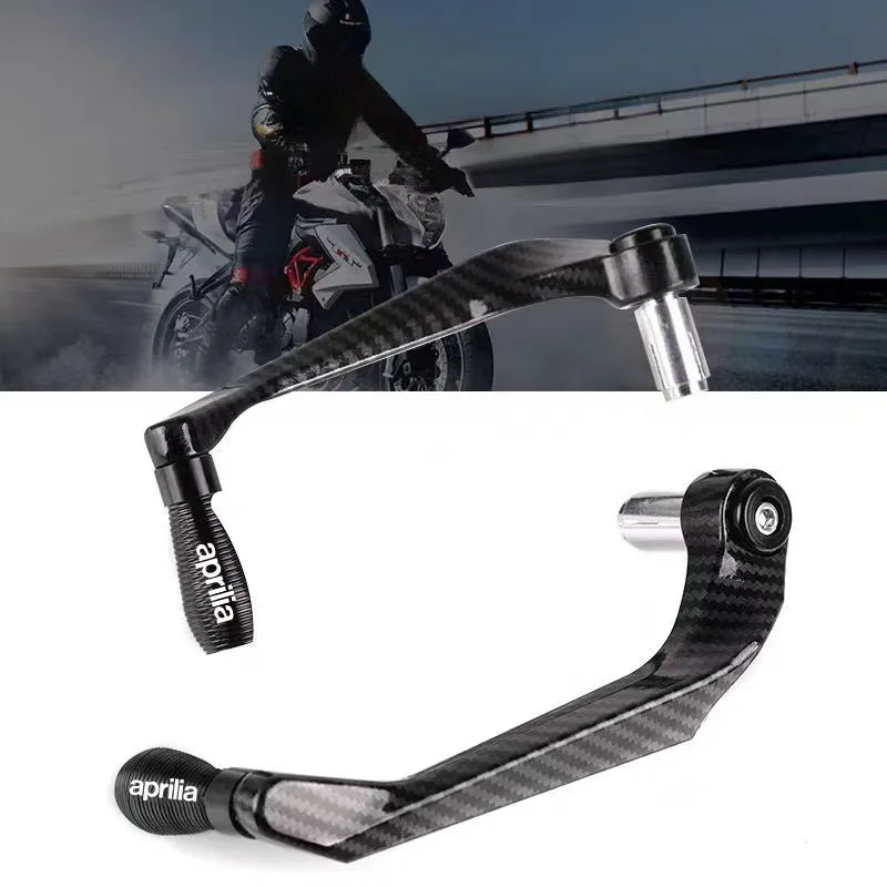 Aprilia RSV4 / RSV1000 / Caponord 1200 / Dorsoduro 750 / Shiver / Tuono 1000 Brake & Clutch Lever Protector – Aluminum – 22mm – 5 Colors – $14